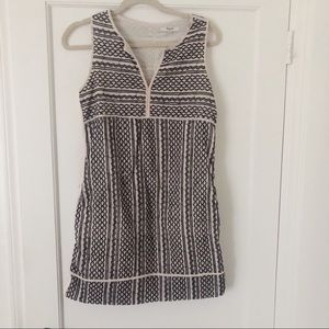 Madewell embroidered dress size S
